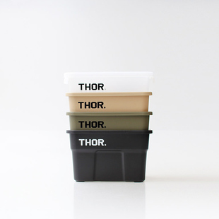国内现货 THOR迷你收纳箱 桌面文具户外露营家居工具 日本限定款