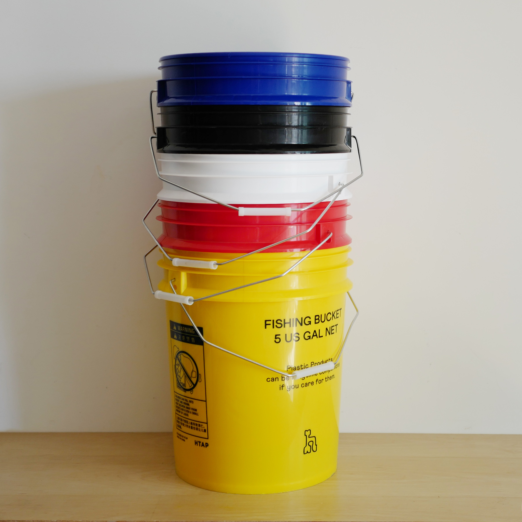日式收纳桶HTAP带盖钓鱼18L