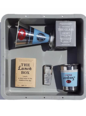 买一送一！HTAP彩色加厚方形收纳盒 可堆叠书报玩具植物客厅轮车