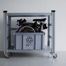 HTAP工业风置物架意大利进口Metalsistem组合收纳架货架电视柜