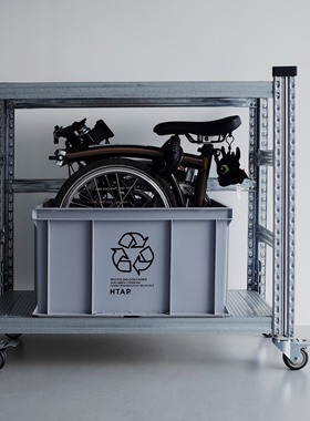 HTAP工业风置物架意大利进口Metalsistem组合收纳架货架电视柜