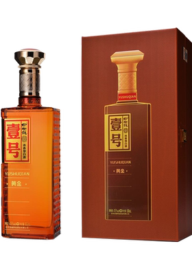 榆树钱旗舰店白酒黄金500ml小麦