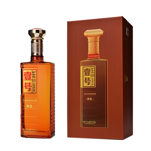 榆树钱旗舰店白酒黄金壹号41.8度500ml粮食酒高梁小麦送礼东北