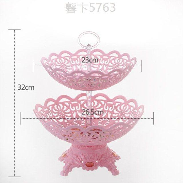 。水果盘家用客厅茶几大号欧式两层干果盘盘子结婚过年水果篮组合|msdalam kategori pinggan mangkuk, pinggan mangkuk, mangkuk buah-buahan/plat buah-buahan/bakul buah-buahan - dari Buy2taobao.com untuk memberikan perkhidmatan ejen Taobao profesional membeli