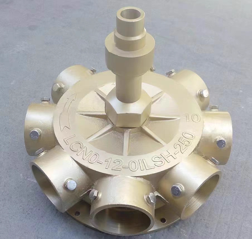 双轴承冷却塔转头铝合金布水器