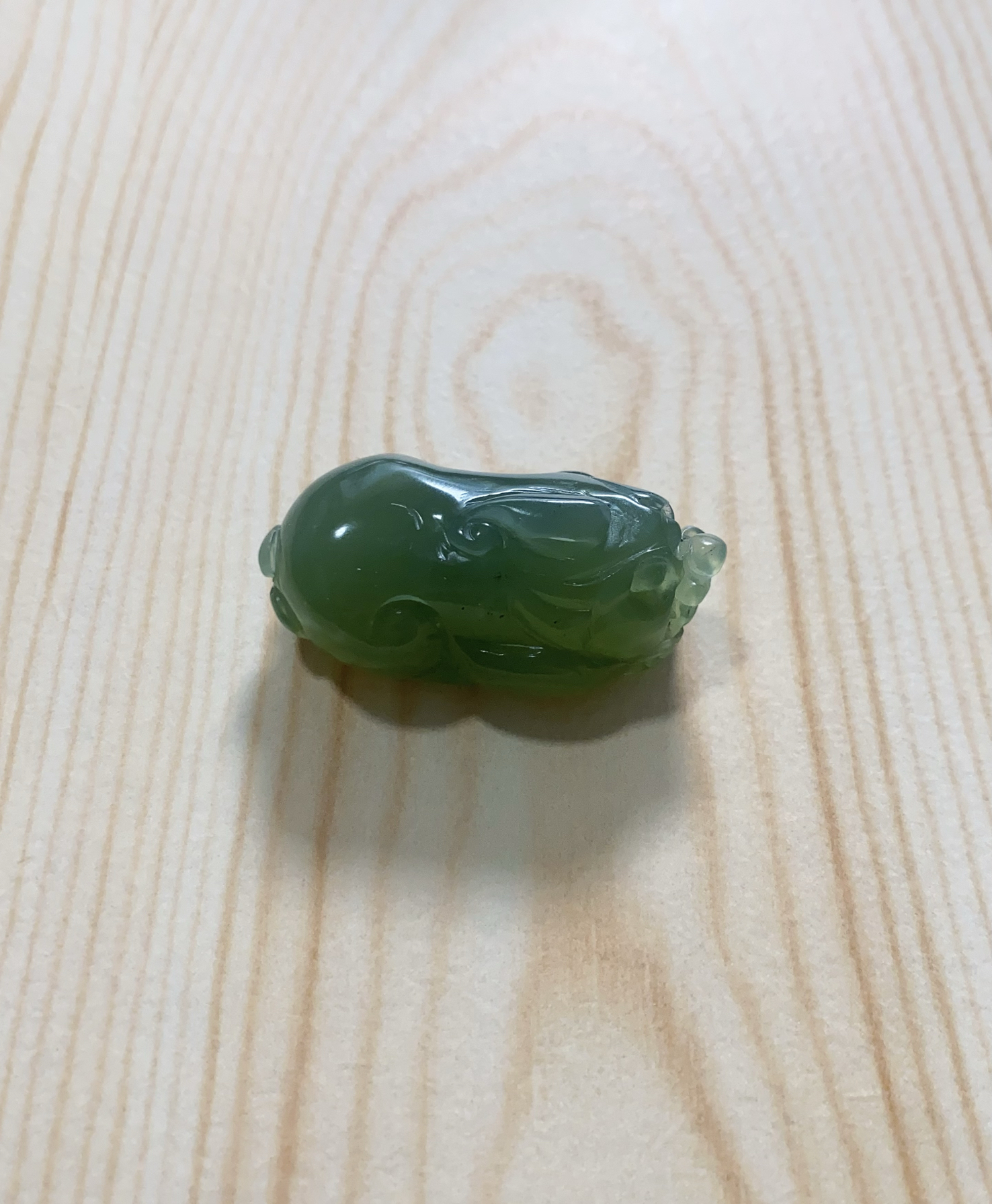 新岫玉蓝水貔貅吊坠男女款玉石挂件项链毛衣链情侣礼物私拍随机发