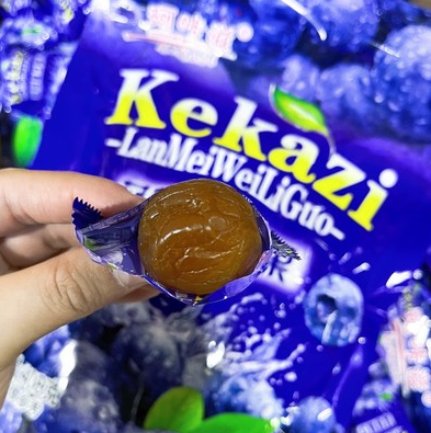 蓝莓李果王428G新疆特产50G火车列车同款伊犁蓝莓干果脯休闲零食