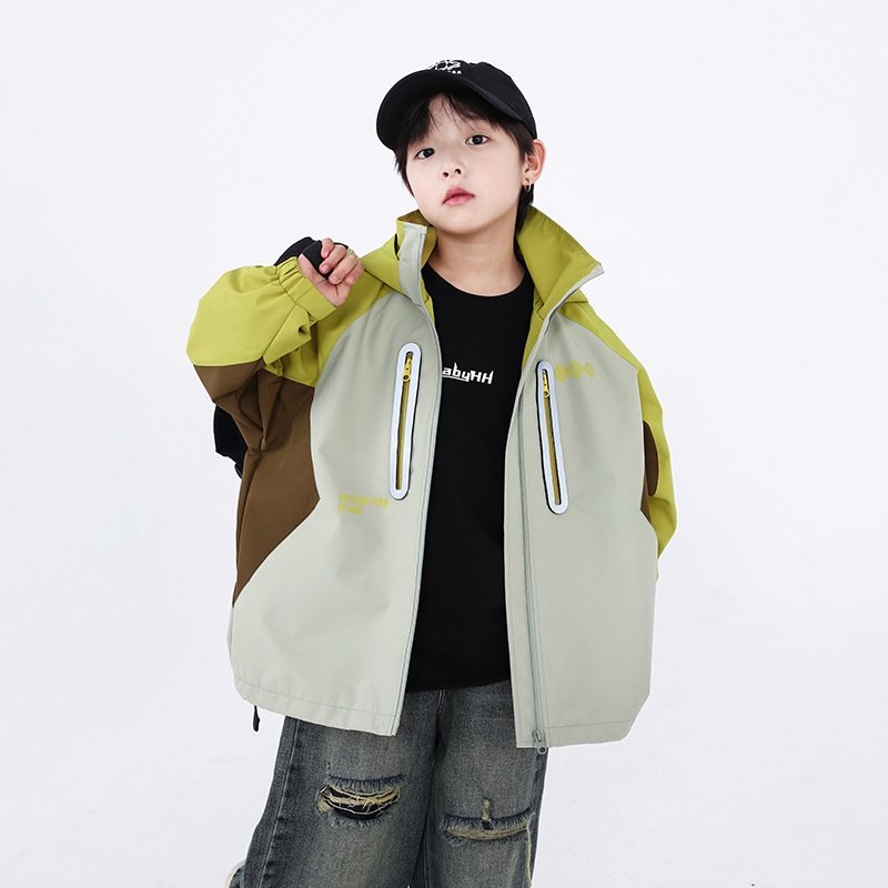 男童连帽夹棉小儿户外套秋冬装棉服新款儿童衣服中大童冲锋衣棉衣,男装,棉衣,淘宝优惠券,粉丝福利购,淘宝优惠卷