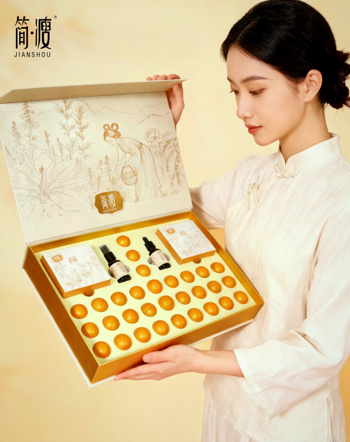 简瘦轻姿脐丸套装肚脐贴微商同款正品