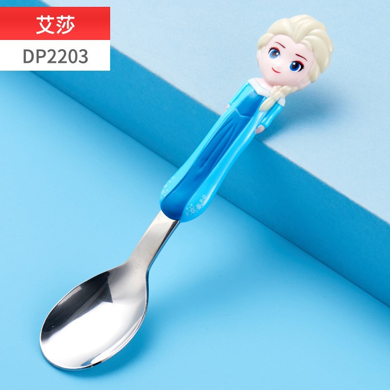 艾莎公主餐具儿童吃饭勺子