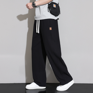 春秋季休闲长裤12岁男孩13青少年学生14帅气大童纯棉宽松运动裤16