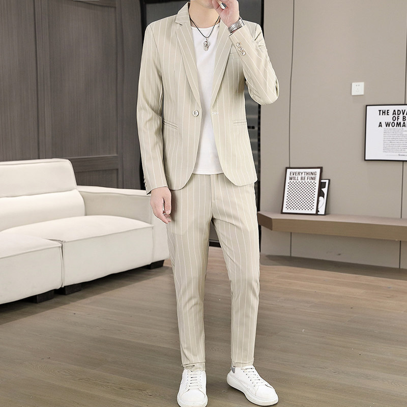 春季主持人西服套装13岁男孩初中学生14外套15青少年大童礼服西装