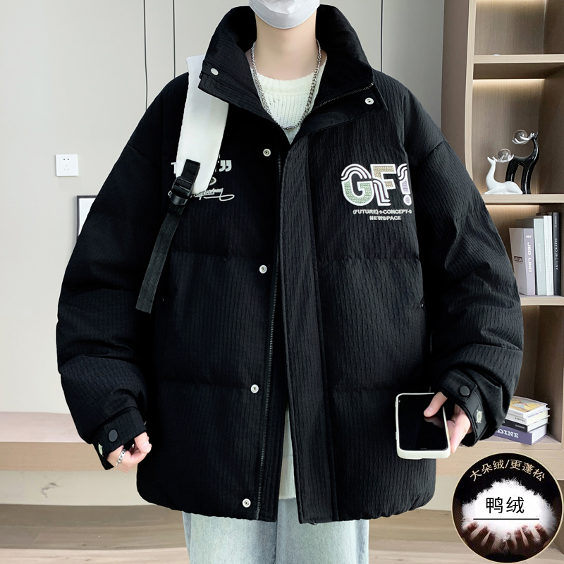 青少年冬季宽松羽绒服大童男装16