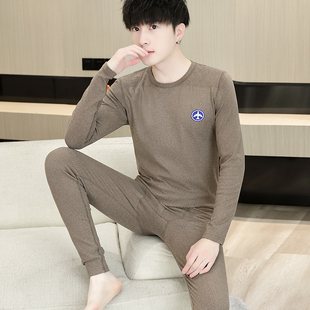 冬季德绒保暖内衣套装13男孩15岁初中学生16秋衣秋裤14大童打底衫