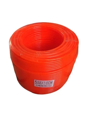 5*8mm气动软管洗车管检测黑红色车载洗车器高压管喷雾泵180米一卷