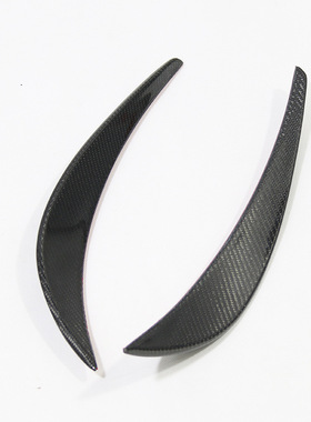 适用于2008-2014奥迪R8改装碳纤维前杠风刀侧刀风碳纤侧扰流V8V10