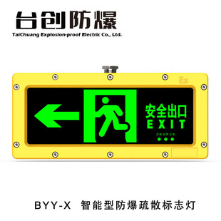 BYY-X防爆标志灯消智能型消防应急疏散通道指示灯IP68级防水