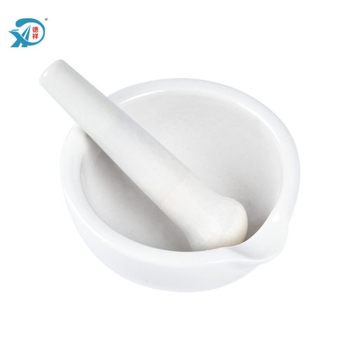 玻璃研钵 捣药碗 研药器 瓷研钵 陶瓷乳钵60 80 90 100 130 216mm