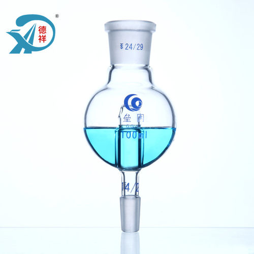 防溅球(缓冲球) 100ml/29*24 LG 旋转蒸发仪标准口直形防溅球