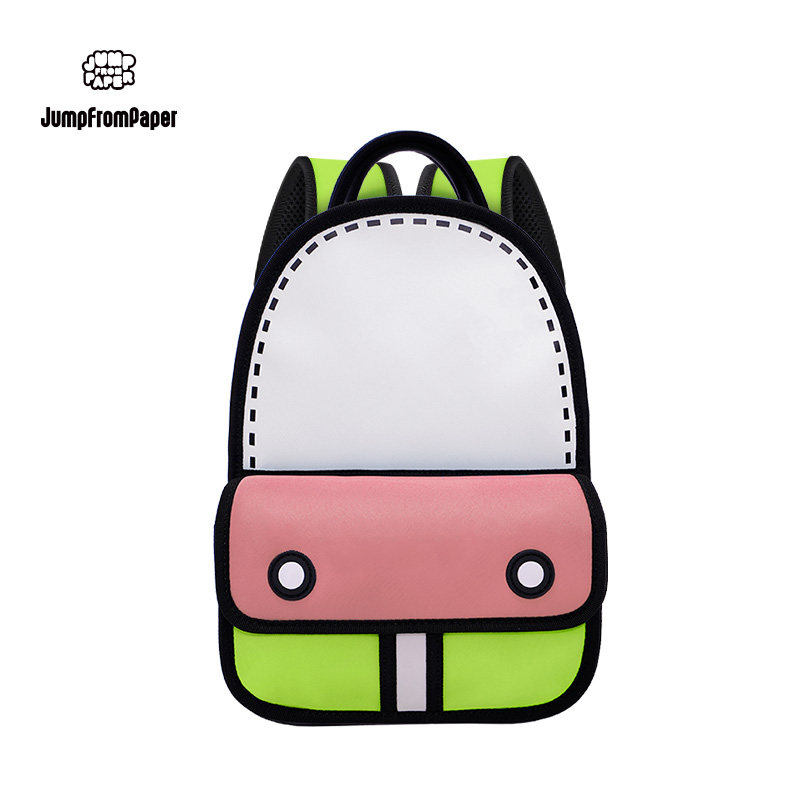 JumpFromPaper小号3D冒险包漫画书包学生儿童双肩包背包开学季JFP