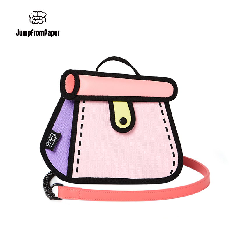 JumpFromPaper蛋糕包二次元2D漫画斜挎包女单肩包女生生日礼物JFP