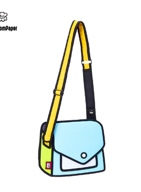 JumpFromPaper嘻嘻包二次元2D斜挎包女包单肩包女生生日礼物JFP
