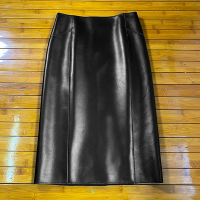 真皮皮裙包臀半身黑色高级感超好看半裙女2024爆款新款秋冬款中裙