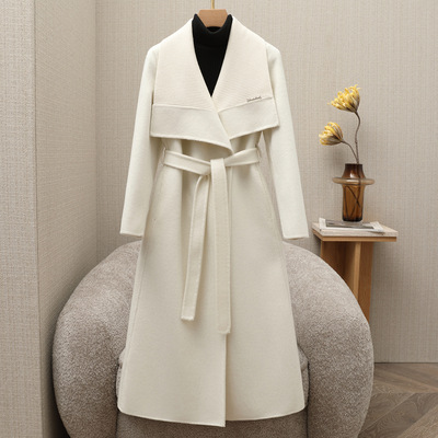 双面羊绒大衣中长款过膝2026秋冬