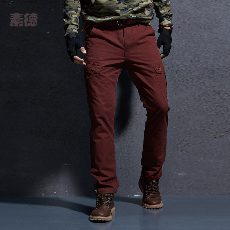 Su De.M its trousers Four seasons new pattern Straight Trousers outdoors Overalls Casual pants Solid trousersin the Men's clothing, Casual pants  category - from Buy2taobao.com to provide professional Taobao agent buy service