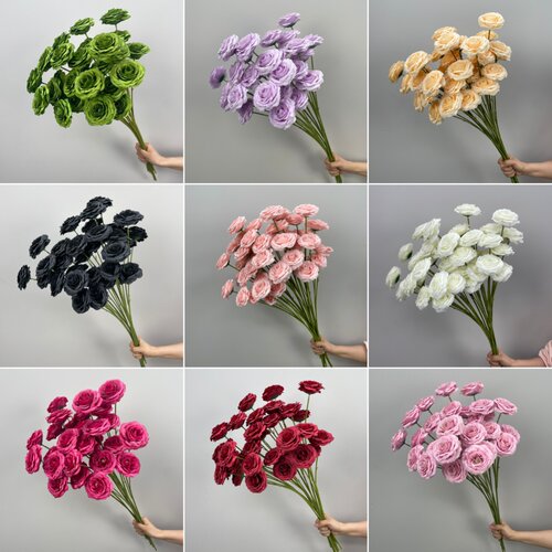 仿真婚庆绢花客厅装饰花婚礼布置
