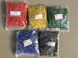 插针2.5平方VE2508 管型接线端子 紫铜 端子针形端子 E2508欧式