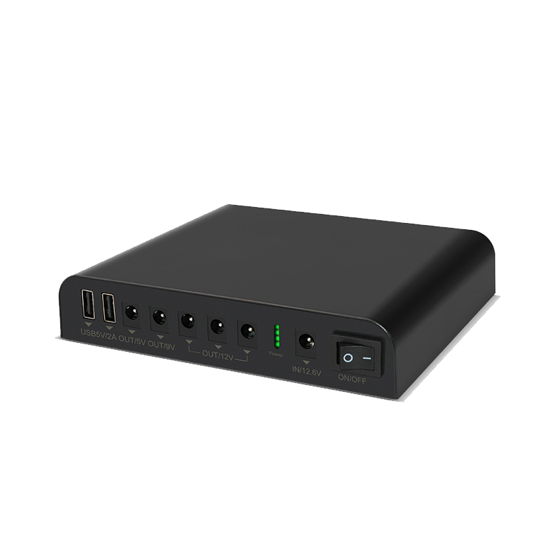 12V5v9v大容量锂电池路由器光猫宿舍断电UPS不间断移动充电夜游宝