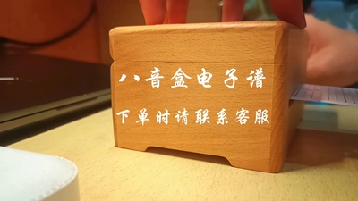 小皮纸带八音盒30音定制纸带谱子