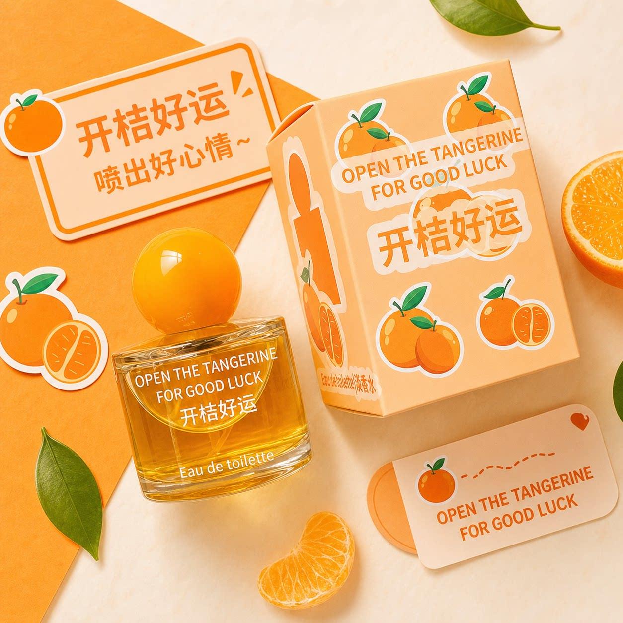 正品水果味香水持久留香柑橘蜜桃自然清新小众淡香留香清新自然香
