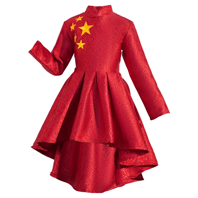男女童礼服合唱演出服中国风