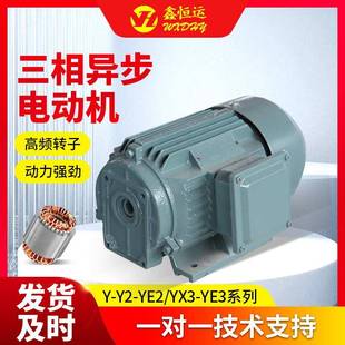 100L1 4电机马达YE2 4电动机4极 90L YE2系列三相异步电动机YE2