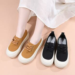 松糕鞋 女鞋 女夏款 内增高5cm 2025休闲厚底透气新款 百搭学生鞋 时尚