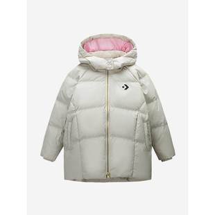 匡威女童羽绒服儿童装2025冬季新款中大童抗寒保暖加厚棉袄外套棉