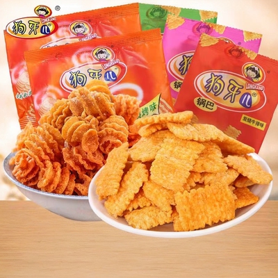 天津狗牙锅巴披萨卷零食
