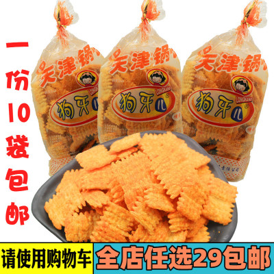 天津狗牙锅巴休闲酥脆
