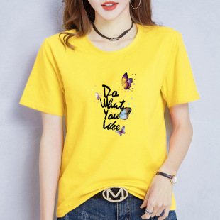 洋气宽松原宿风短袖 夏季 T恤女款 潮韩版 港风上衣服 ins半袖 现货