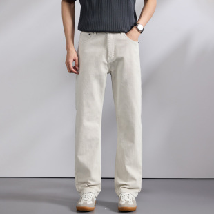 高品质潮牌牛仔裤 直筒裤 男 潮牌新款 2026春秋2026春季