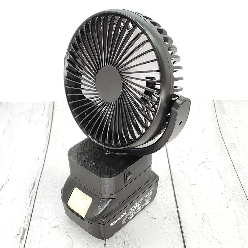 牧田18v 锂电池 适用电风扇 充电迷你扇 makita FAN