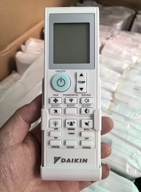 适用大N金BRC52B61英文空调遥控器FTWS/FTKS/FTKxN25-35摇控板