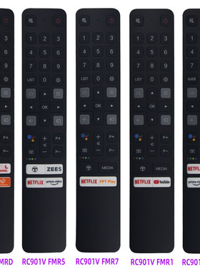 适用于TCL电视机遥控器 RC901V FMR1 FMR5 FMR6 FMR7 FMRD FAR1