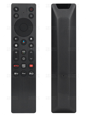 英文版 适用于TCL电视机语音遥控器RC923A RC923C