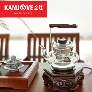 金灶 40加厚玻璃电热水壶煮茶壶茶艺功夫茶具电水壶 KAMJOVE