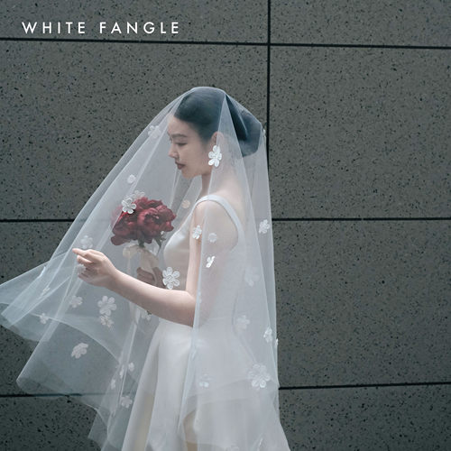 WHITEFANGLE头纱旅拍领证婚礼