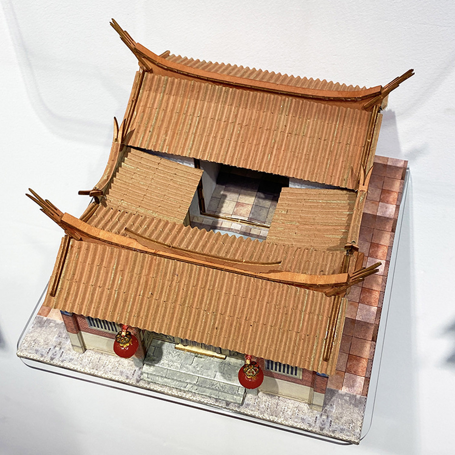 闽南古厝拼装模型解压创意礼物