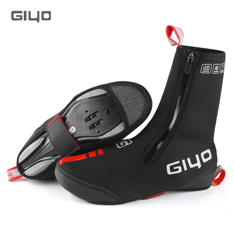 GIYO骑行锁鞋套加绒保暖防风防水
